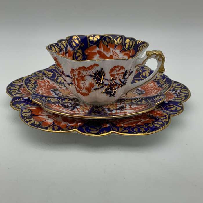 Victorian 'Wileman Foley' Empire Shape Trio (Pre-Shelley)