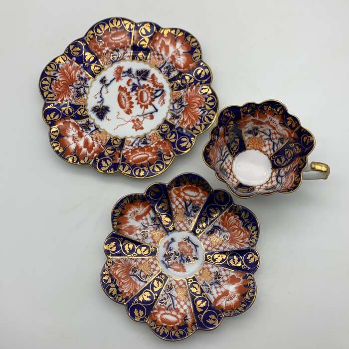 Victorian 'Wileman Foley' Empire Shape Trio (Pre-Shelley)