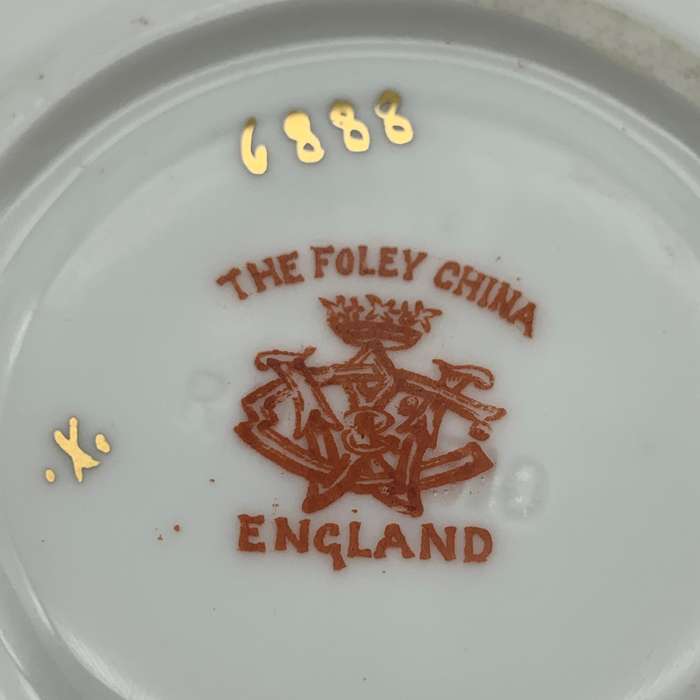 Victorian 'Wileman Foley' Empire Shape Trio (Pre-Shelley)