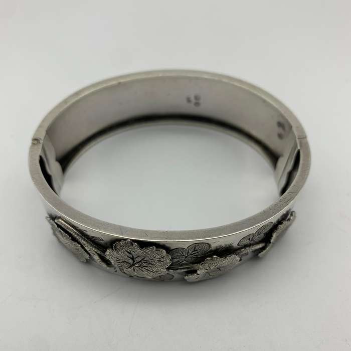 Victorian Sterling Silver Bangle (1884)