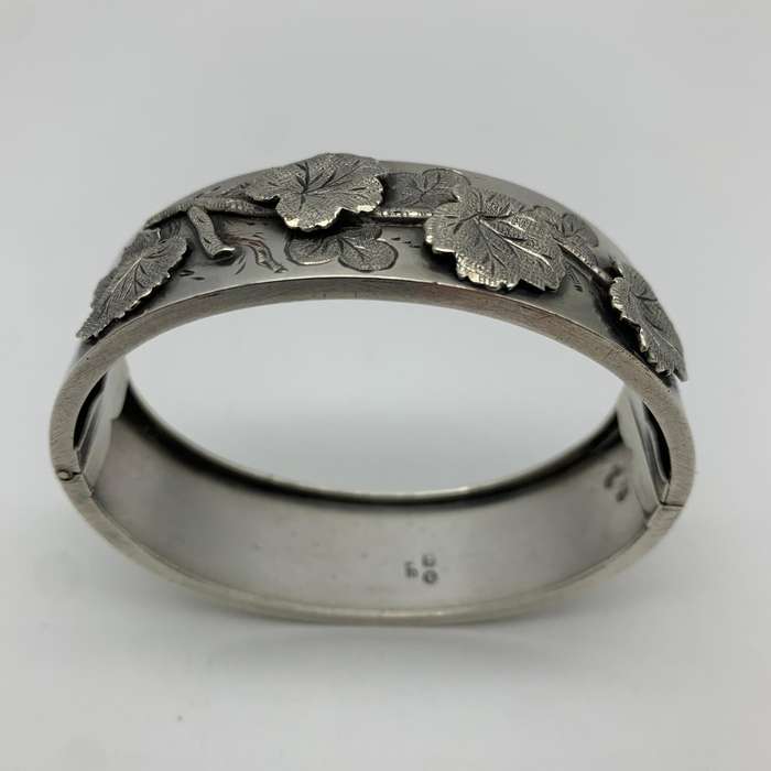Victorian Sterling Silver Bangle (1884)