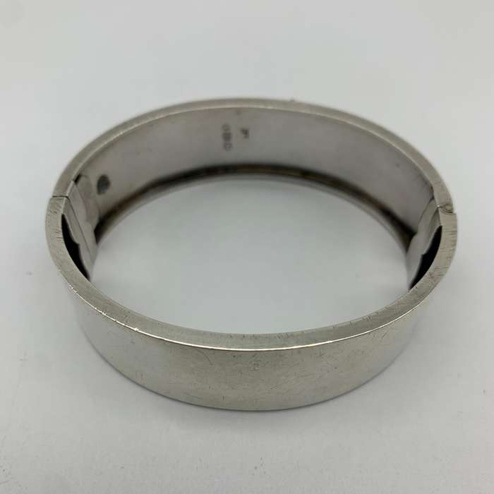 Victorian Sterling Silver Bangle (1884)