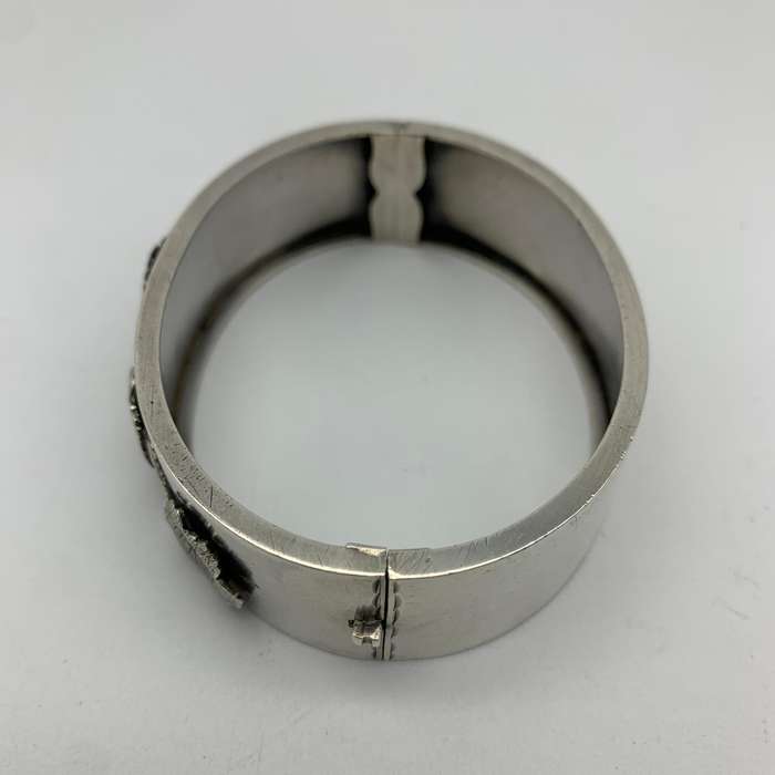 Victorian Sterling Silver Bangle (1884)