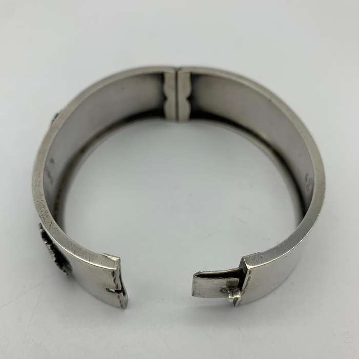 Victorian Sterling Silver Bangle (1884)