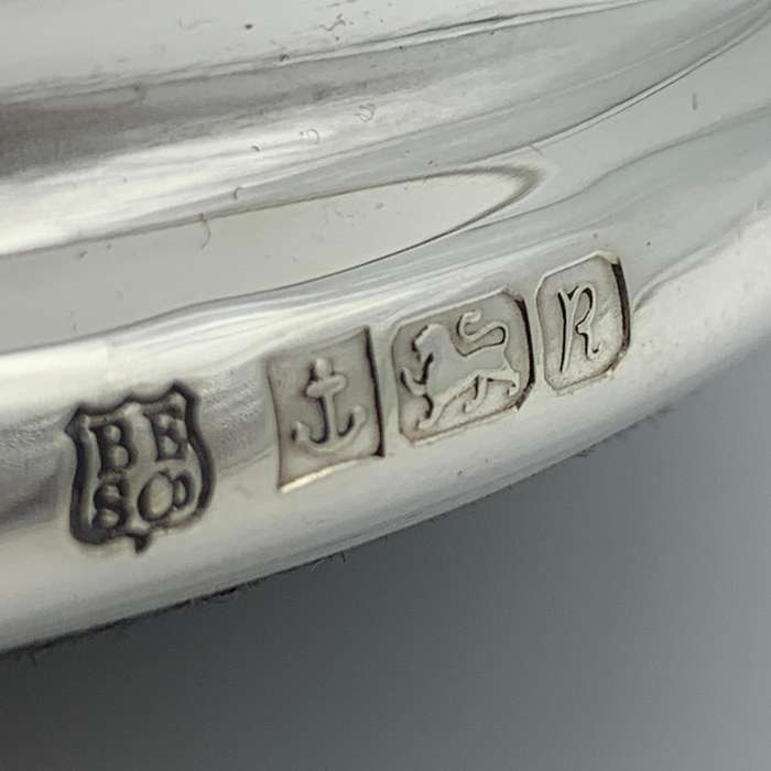 Fine Quality Solid Silver Wine Coaster