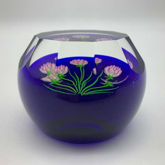Rare 'Caithness' Glass 'Thrift' Paperweight (Ltd Edition of 250)