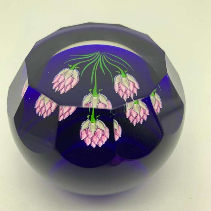 Rare 'Caithness' Glass 'Thrift' Paperweight (Ltd Edition of 250)