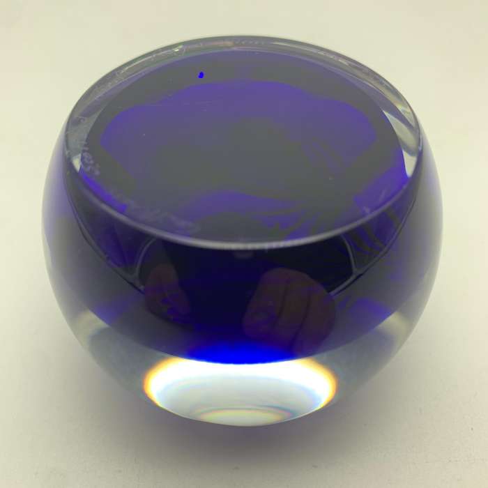 Rare 'Caithness' Glass 'Thrift' Paperweight (Ltd Edition of 250)
