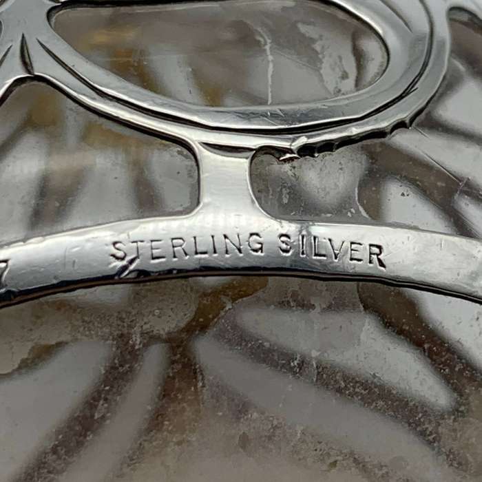 Art Nouveau 'Gorham' Silver Overlay Scent Bottle