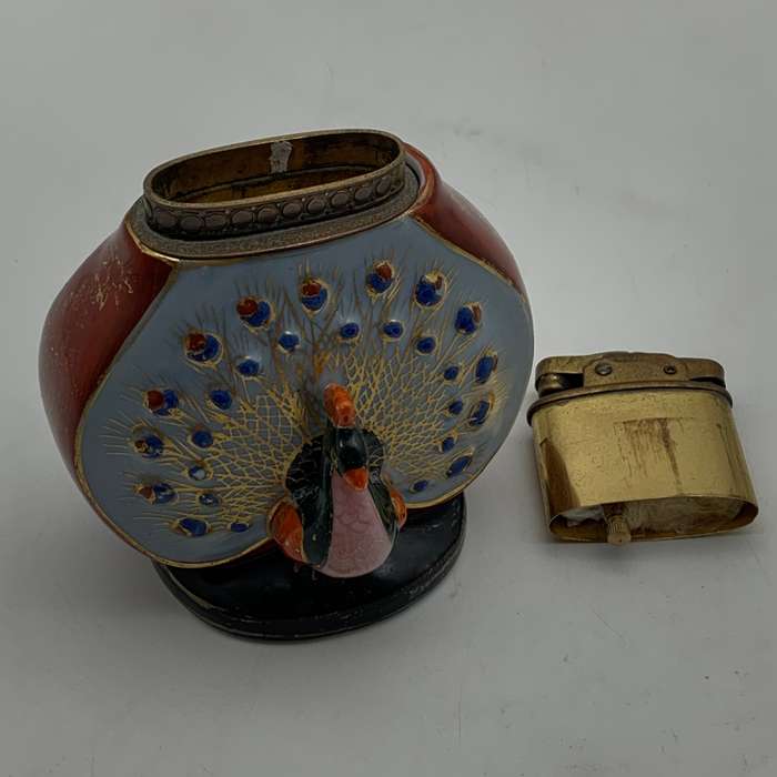 Early 'Peacock' Table Lighter (Occupied Japan)