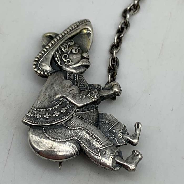 Early Sterling Silver 'Candida' Brooch