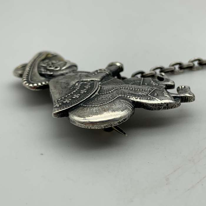 Early Sterling Silver 'Candida' Brooch