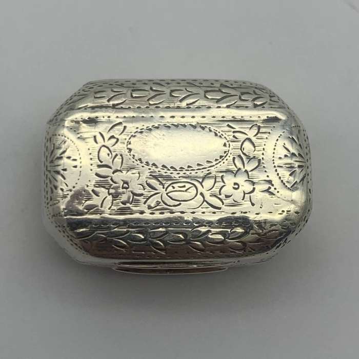 Silver 'George III' Vinaigrette (1814 - John Lawrence)
