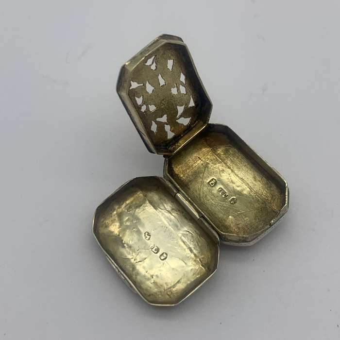 Silver 'George III' Vinaigrette (1814 - John Lawrence)