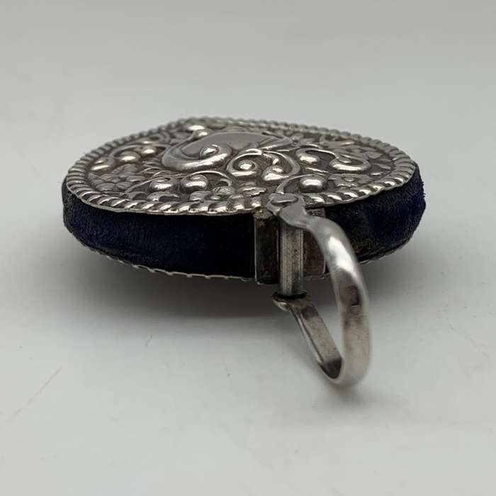 Victorian Silver Chatelaine Pin Cushion (1901)