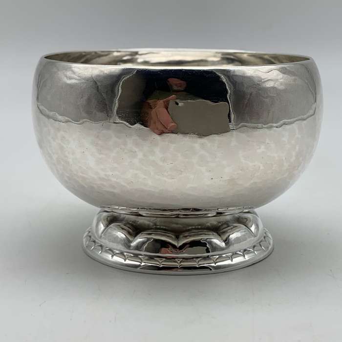 Antique 'Georg Jensen' Danish Silver Sugar Bowl