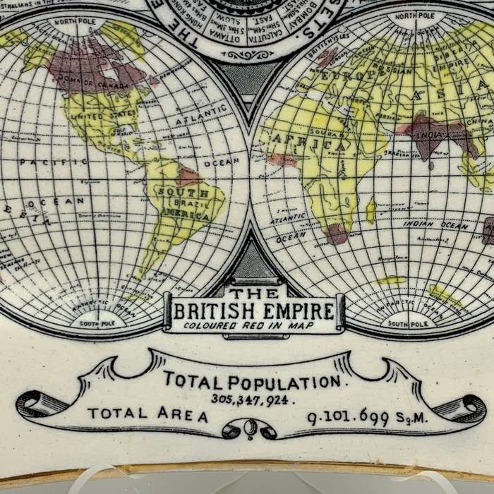 Antique Queen Victoria '1887' Empire Jubilee Plate