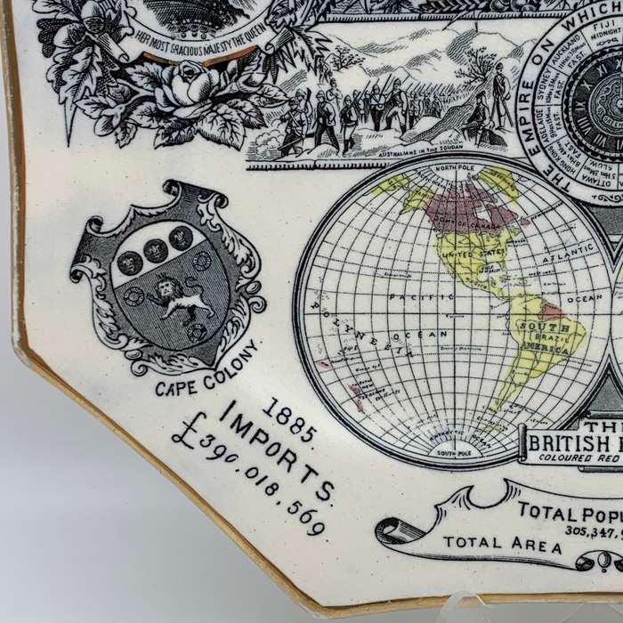 Antique Queen Victoria '1887' Empire Jubilee Plate