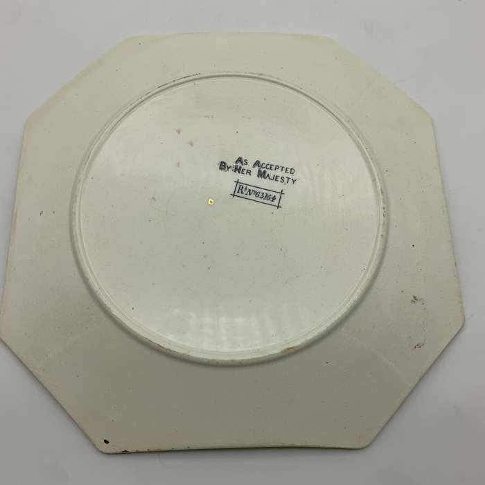 Antique Queen Victoria '1887' Empire Jubilee Plate