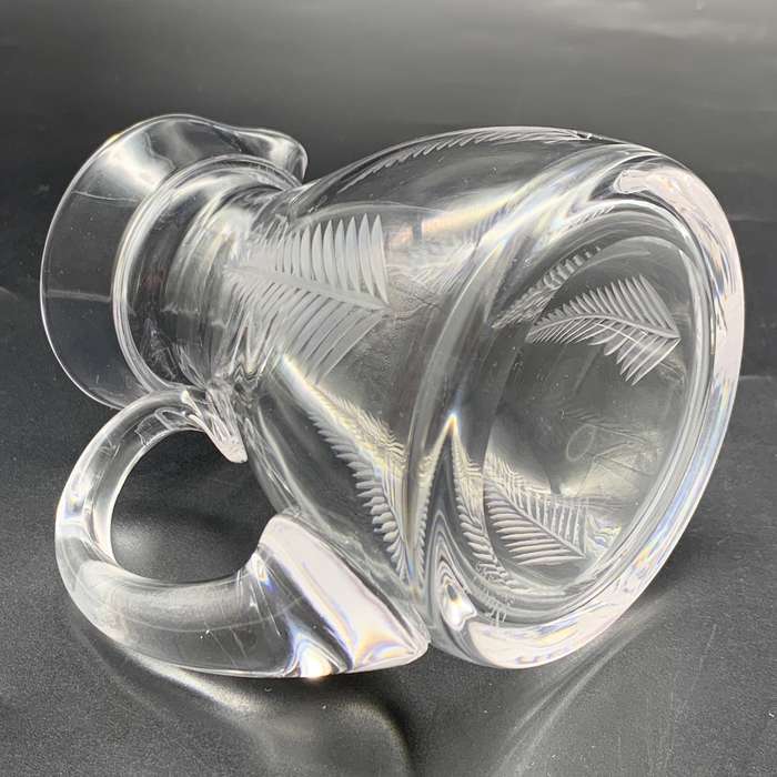 Small Lidded 'Stuart Crystal' Jug (Fern Pattern)