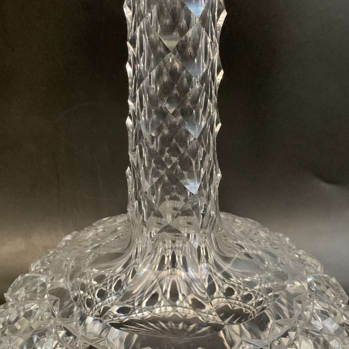Victorian Cut-Crystal Wine/Sherry Decanter