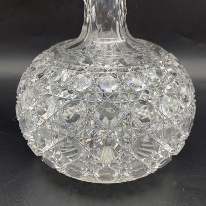 Victorian Cut-Crystal Wine/Sherry Decanter