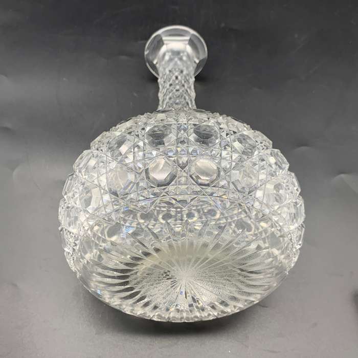Victorian Cut-Crystal Wine/Sherry Decanter