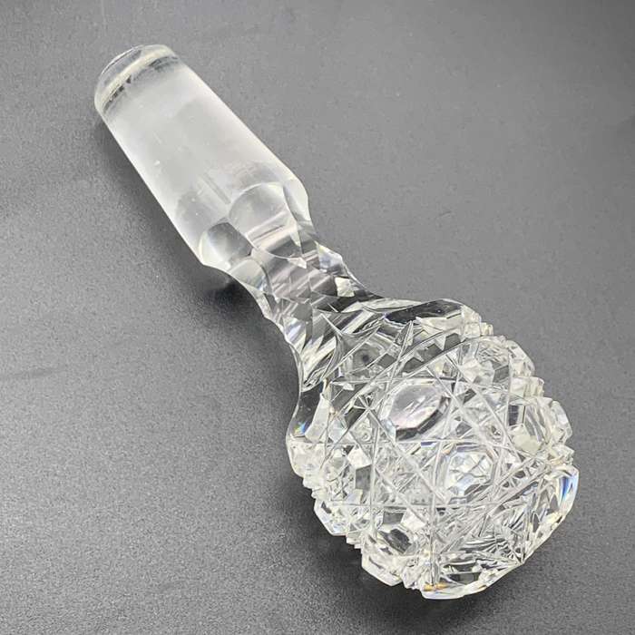 Victorian Cut-Crystal Wine/Sherry Decanter