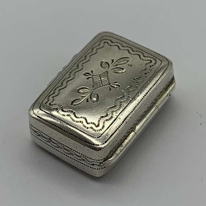 Georgian Silver Vinaigrette (1820)