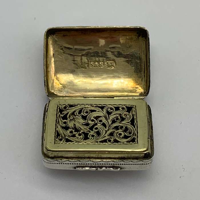 Georgian Silver Vinaigrette (1820)