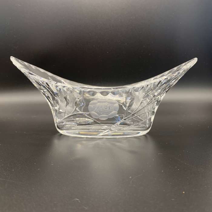 Vintage 'Rose-Cut' Crystal Bowl