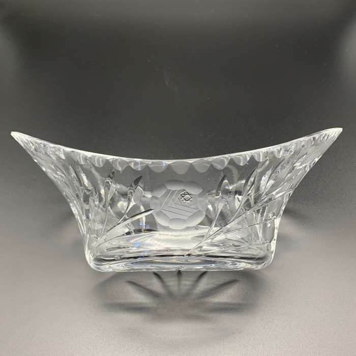 Vintage 'Rose-Cut' Crystal Bowl