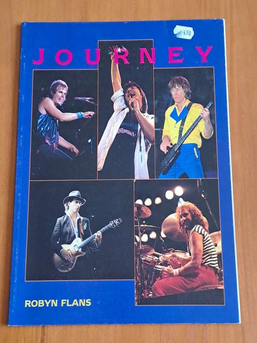 Journey  -  Vintage biography by Robyn Flans  - 1988