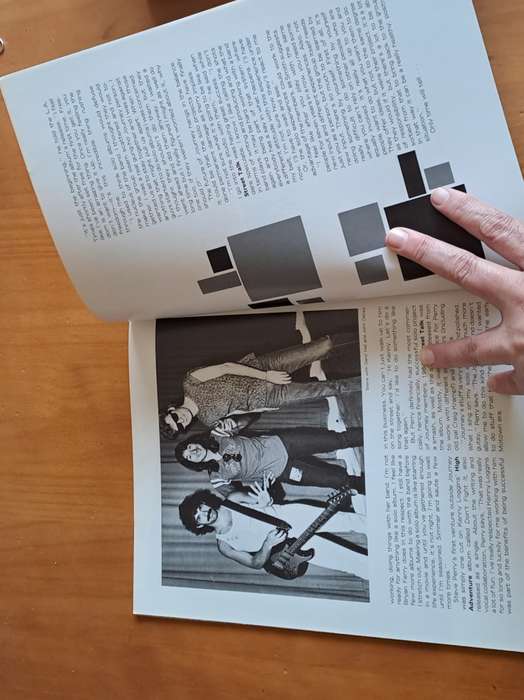 Journey  -  Vintage biography by Robyn Flans  - 1988