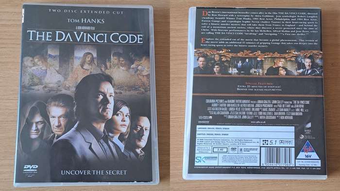 DVD : The Da Vinci Code - 2 disc extended cut