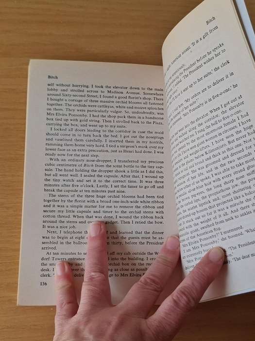 Roald Dahl - Switch bitch -  Softcover -  p 138
