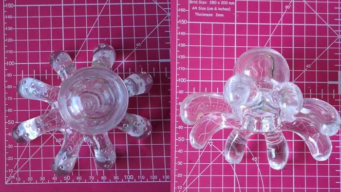 Hand-Held Octopus  Massager - Back, Neck, Shoulders, Legs, Arms