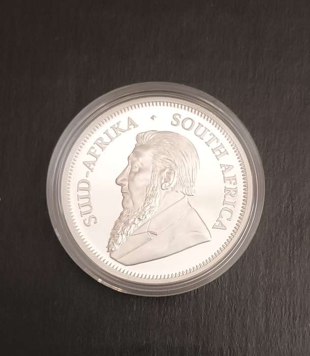 2022 2OZ PROOF SILVER KRUGERRAND COIN [COA] [BOX]