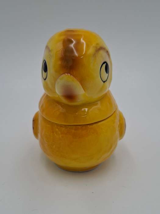 VERY RARE ! Vintage Yellow Goebel Duck Figurine Trinket Dish/Bowl - made in West Germany