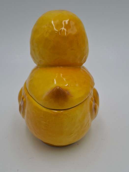 VERY RARE ! Vintage Yellow Goebel Duck Figurine Trinket Dish/Bowl - made in West Germany