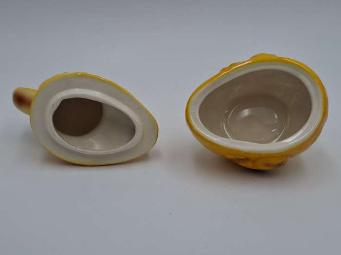 VERY RARE ! Vintage Yellow Goebel Duck Figurine Trinket Dish/Bowl - made in West Germany