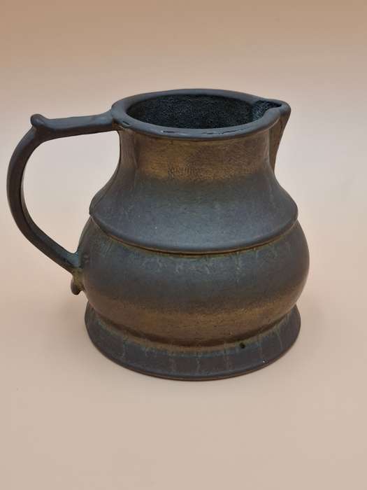 Antique Brass Hand forged Heavy Gauge Pouring Jug