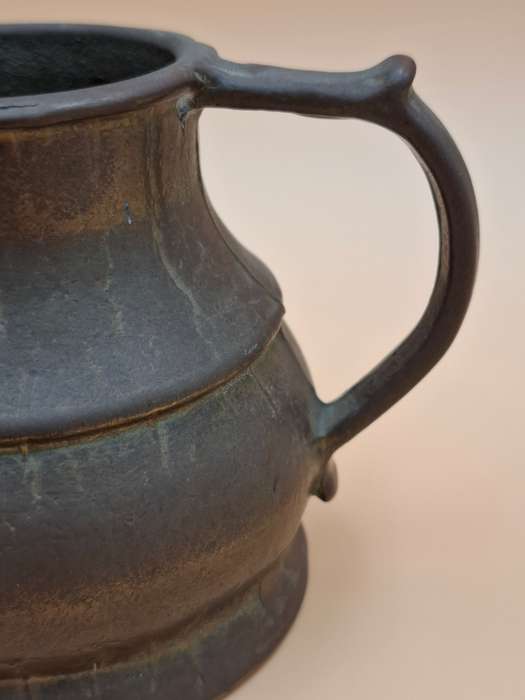 Antique Brass Hand forged Heavy Gauge Pouring Jug