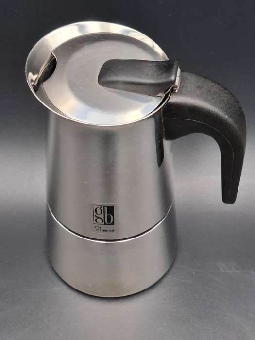 Vintage 4 Cup Moka GB Italian Coffee Maker Inox 18/10