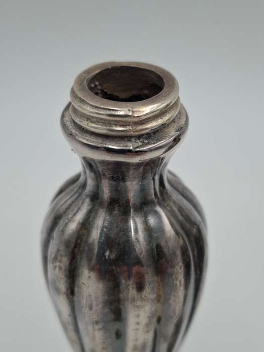 Vintage EP Lead Canada Salt & Pepper Shaker Dispensers - Solid and Elegant