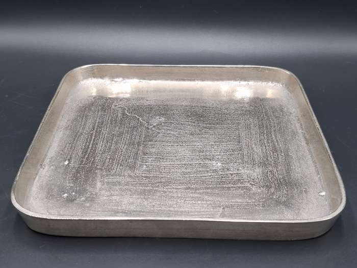 Heavy Hand Casted Caso Moro Style Square Tray - Oriental Style - Made in Italy