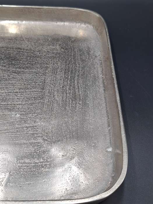 Heavy Hand Casted Caso Moro Style Square Tray - Oriental Style - Made in Italy
