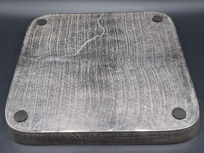 Heavy Hand Casted Caso Moro Style Square Tray - Oriental Style - Made in Italy