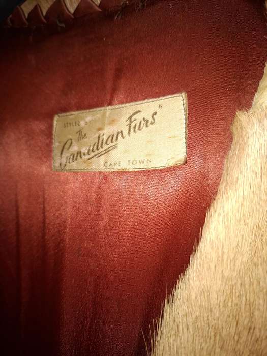 Vintage Springbok Hide Jacket with Leather Buttons - Versatile as Film Prop or Decor Item