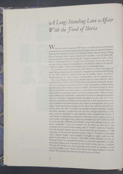 Foods of the World -Cooking of Spain & Portugal -Peter S. Feibleman-Series 13x collectable Cookbooks
